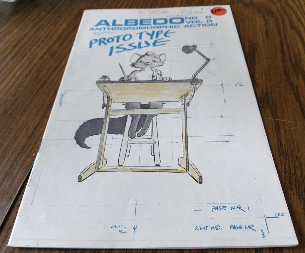 Albedo #0 December 1986 Thoughts & Images Fourth Printing